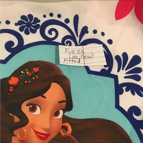 Disney Elena Of Avalor Dancing full fitted sheet deep pocket 14” Like Ne… - Picture 8 of 9